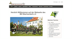 Desktop Screenshot of mv-eberhardzell.de